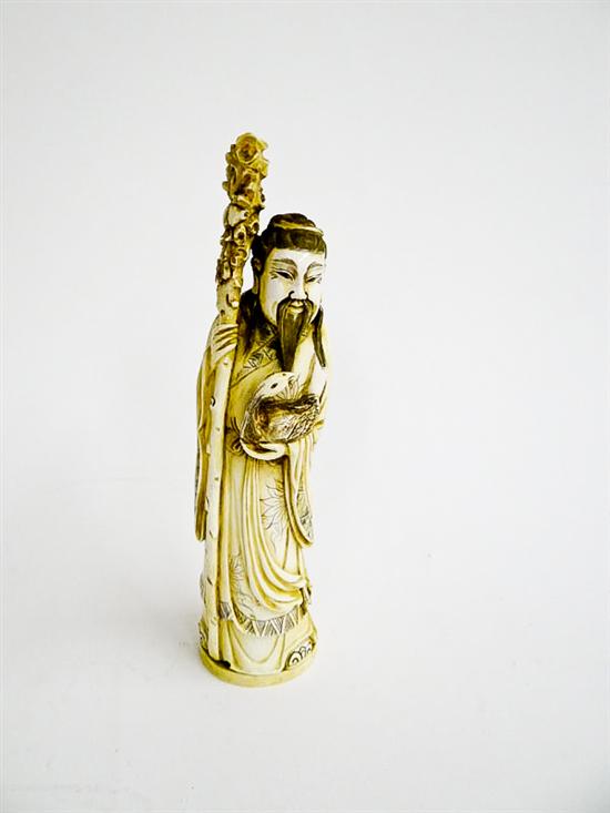 CARVED IVORY FIGURE.  China  1st