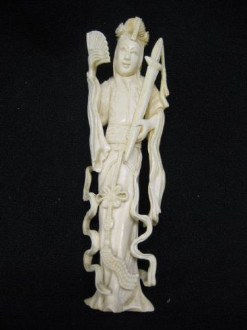Carved Ivory Figurine of a