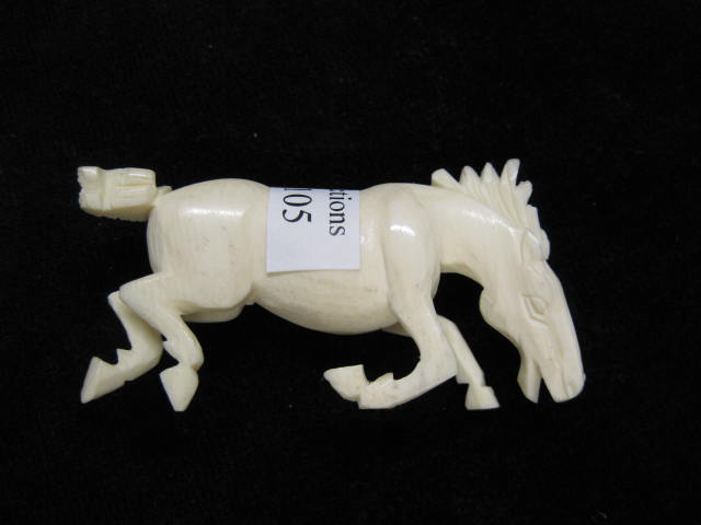 Carved Ivory Figurine of a