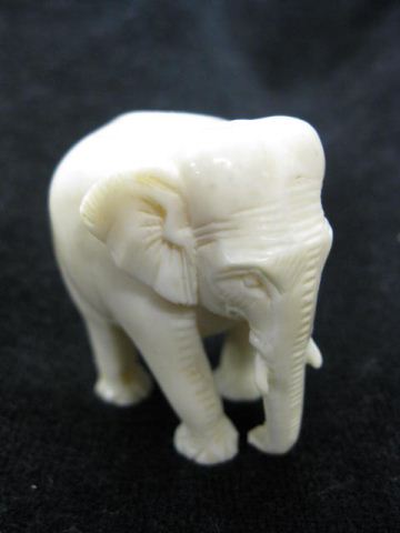 Carved Ivory Figurine of an