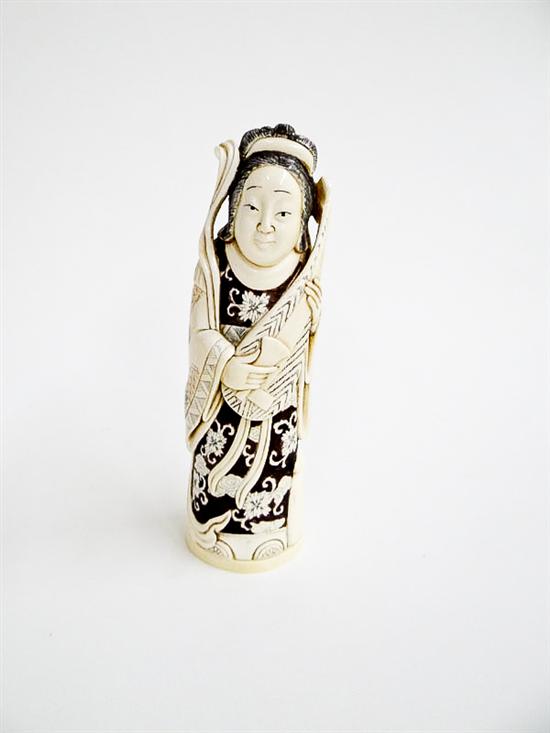 CARVED IVORY MUSICIAN.  China 