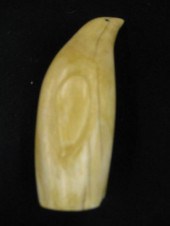 Carved Ivory Whale's Tooth of