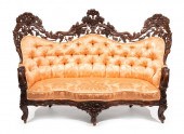 CARVED, LAMINATED ROSEWOOD SET