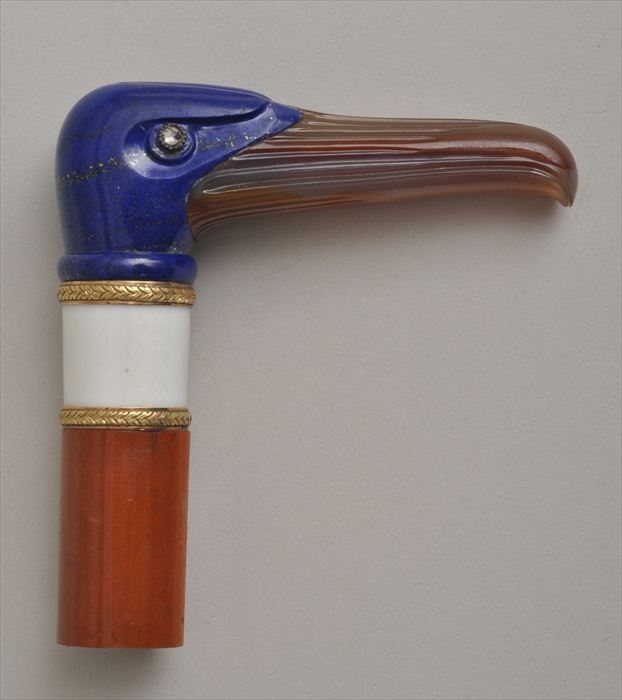 CARVED LAPIS-LAZULI AGATE GOLD