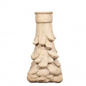 CARVED LIMESTONE FOLIATE ARCHI