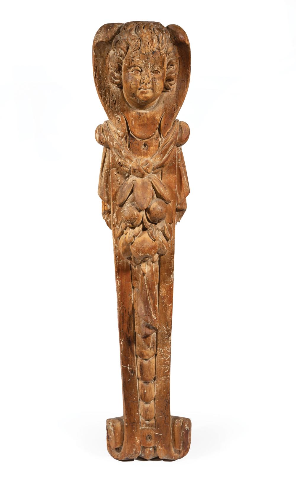 CARVED LIMEWOOD FIGURAL