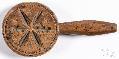 CARVED LOLLIPOP BUTTERPRINT PADDLE,