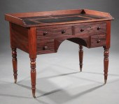 CARVED MAHOGANY ARCHITECT'S DE