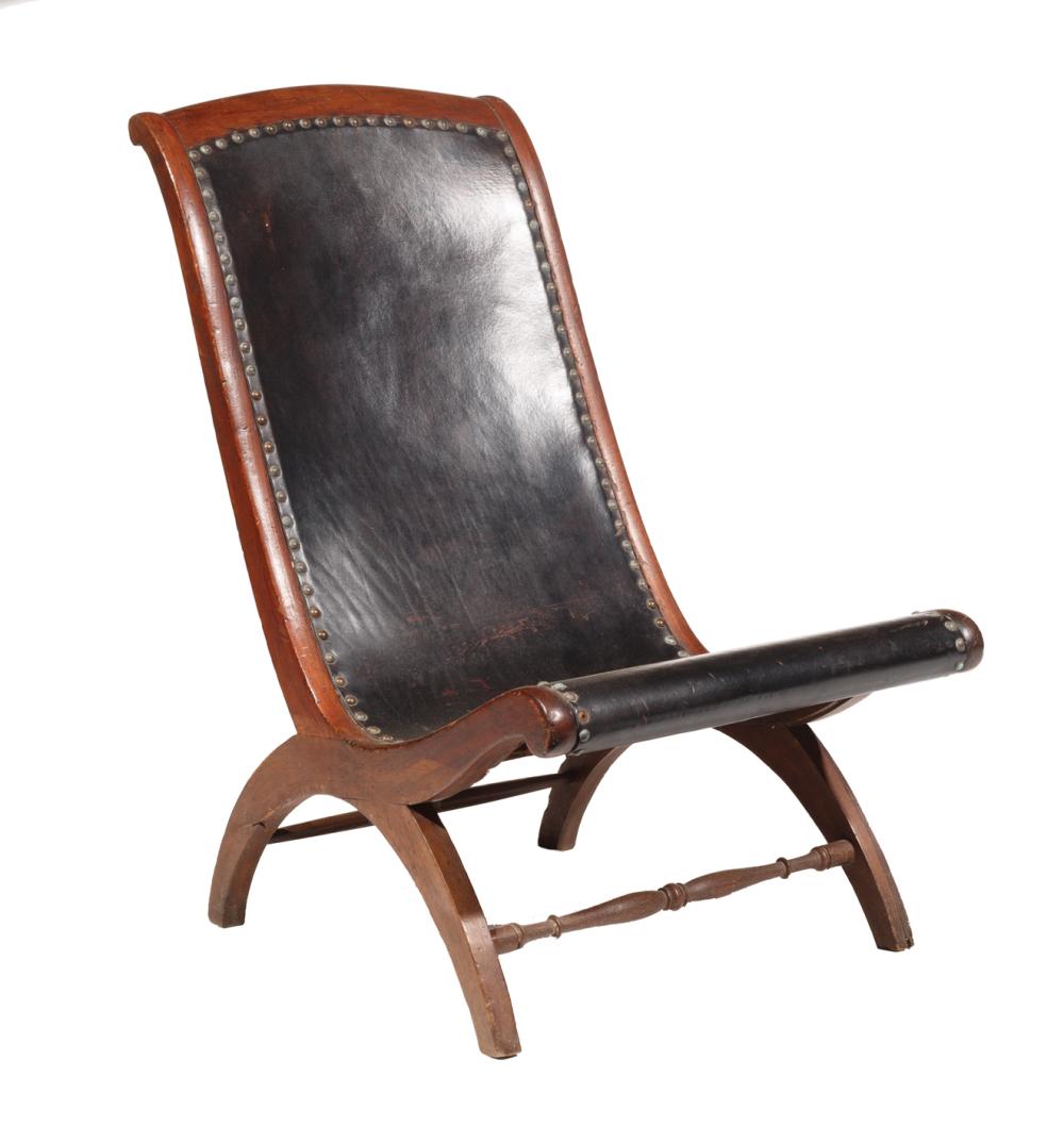 CARVED MAHOGANY "BUTAC" OR