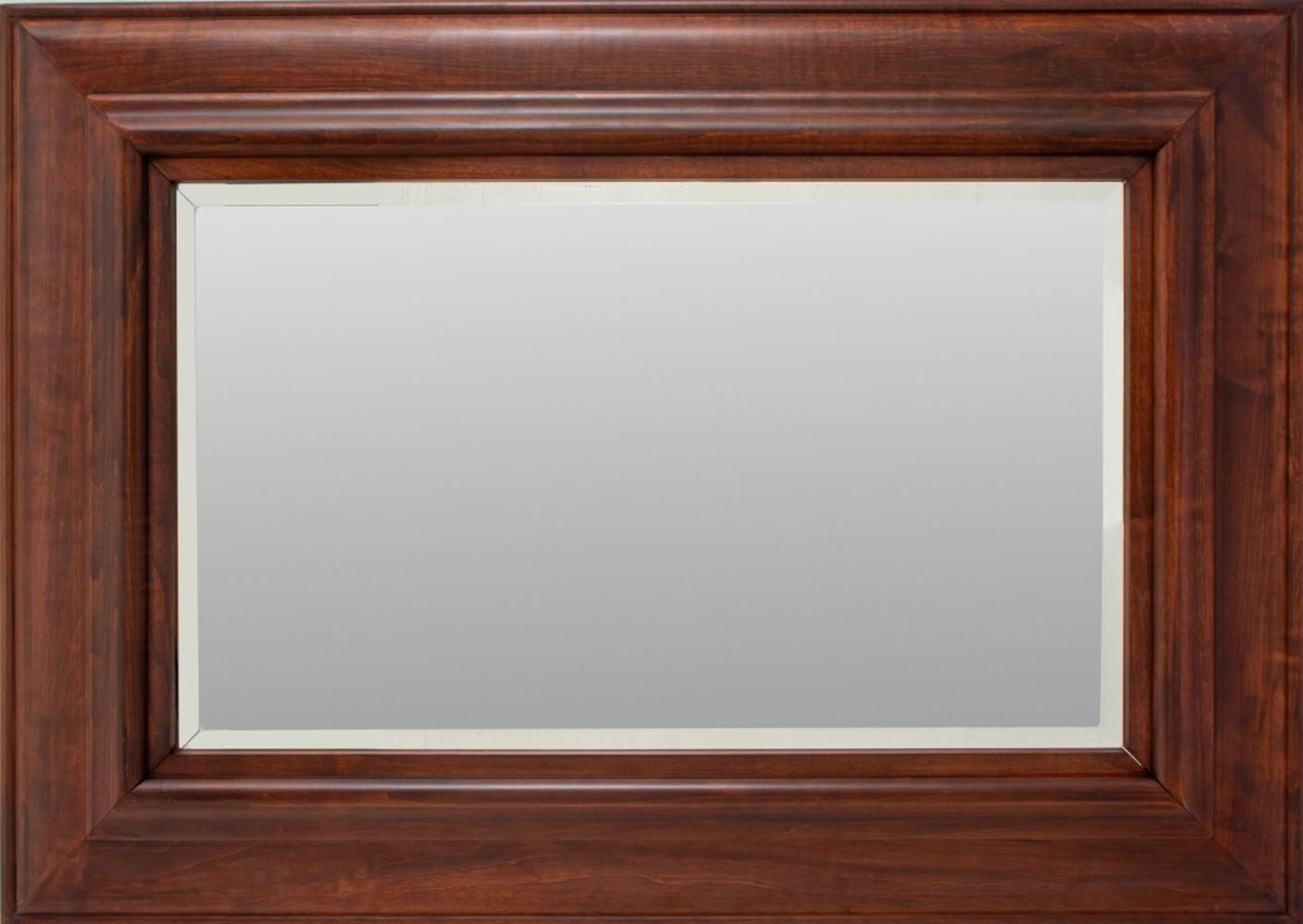 CARVED MAHOGANY MANTEL MIRROR