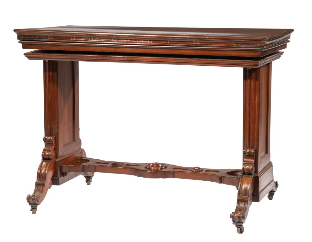 CARVED MAHOGANY METAMORPHIC