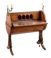Carved mahogany Regency Style