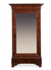 CARVED MAHOGANY SINGLE DOOR AR