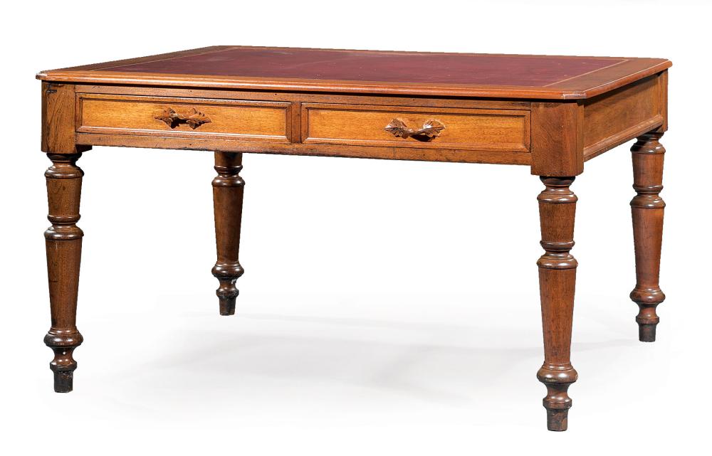 CARVED MAHOGANY WRITING