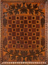 CARVED MAINE GAMEBOARDA dramat