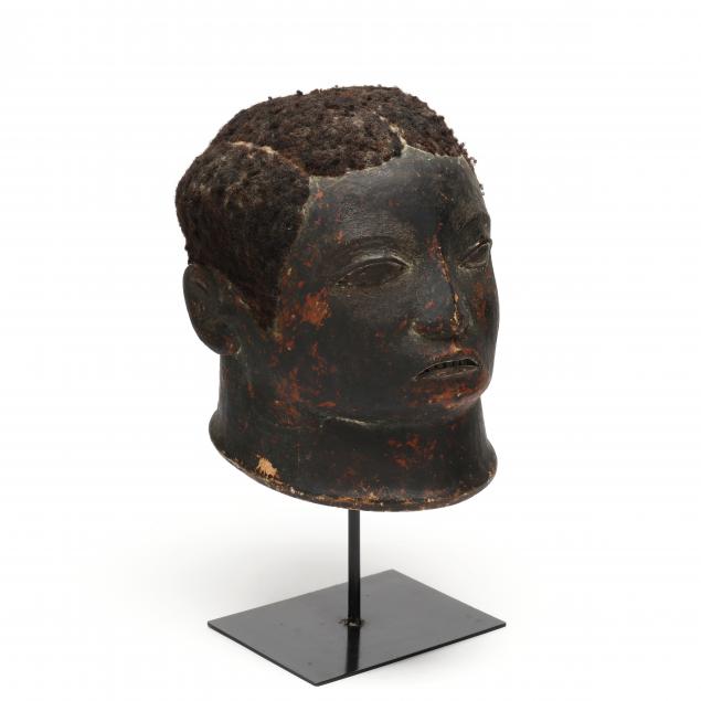 CARVED MAKONDE "LIPIKO" HELMET MASK