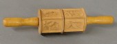 Carved maple springerle cookie