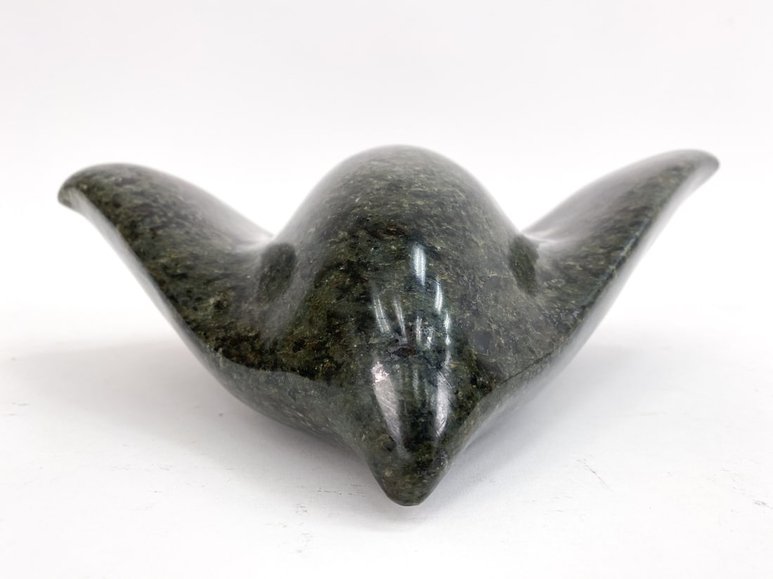 CARVED MARBLE ABSTRACT BIRD