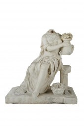 CARVED MARBLE TORSOafter the a