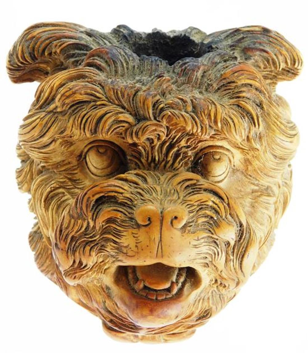 CARVED MEERSCHAUM SMOKING PIPE BOWL