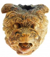 CARVED MEERSCHAUM SMOKING PIPE