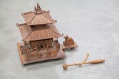 CARVED MODEL OF PUSHUPATINATH