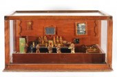 CARVED NUT SHELL BAR SCENE DIO