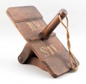 CARVED OAK "BEAT TO QUARTERS"