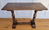 CARVED OAK JACOBEAN STYLE SIDE