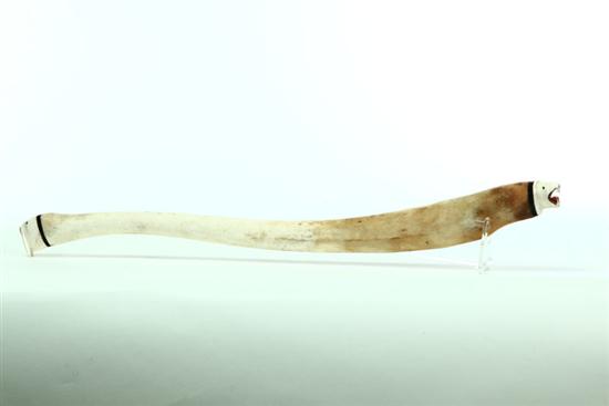 CARVED OOSIK.  Twentieth century.