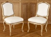 CARVED OVERSIZED SIDE CHAIRS S