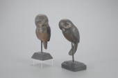 CARVED OWL PAIRFrank S. Finney