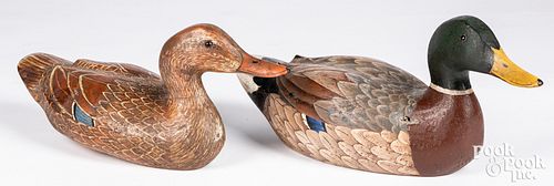 CARVED & PAINTED MIKE WEISS MALLARD