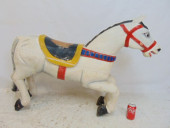 CARVED & PAINTED WOOD CAROUSEL