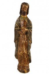 CARVED & PAINTED WOOD SANTOCon