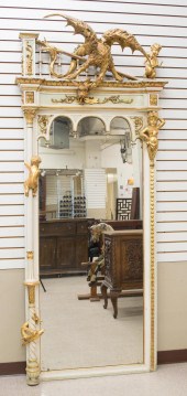 CARVED, PARCEL-GILT AND PAINTE