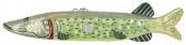 CARVED PICKEREL FISH DECOY, DE