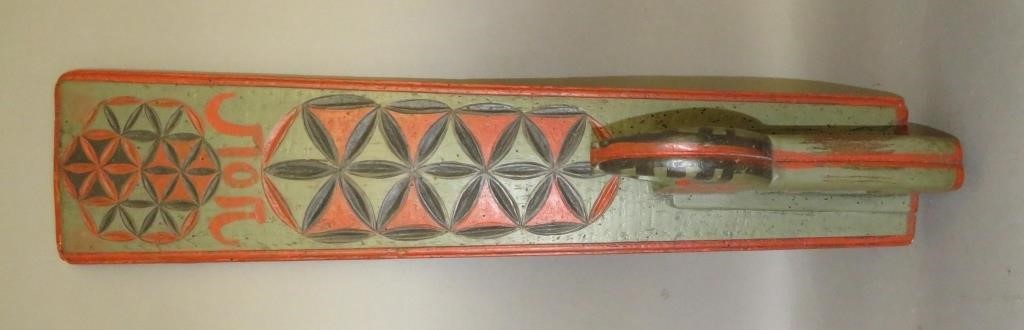 CARVED & POLYCHROME PAINTED HORSE