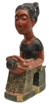CARVED & POLYCHROMED MATERNITY