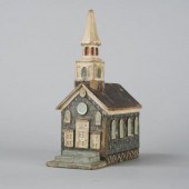 CARVED QUEBEC CHURCHA small ca