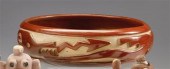 Carved redware bowl    teresit