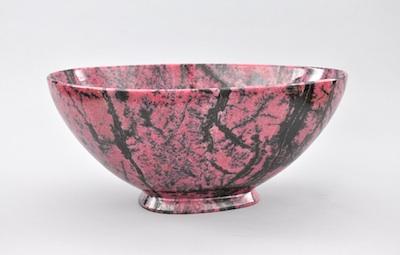 Carved Rhodonite Bowl by Asprey