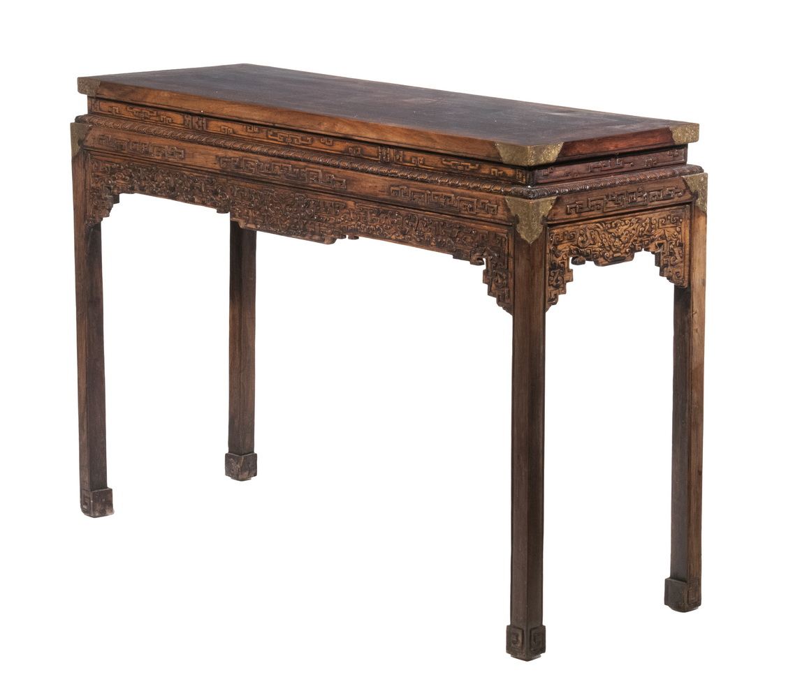 CARVED ROSEWOOD ALTAR TABLE Chinese