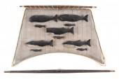 CARVED SAIL WITH TEN APPLIED W