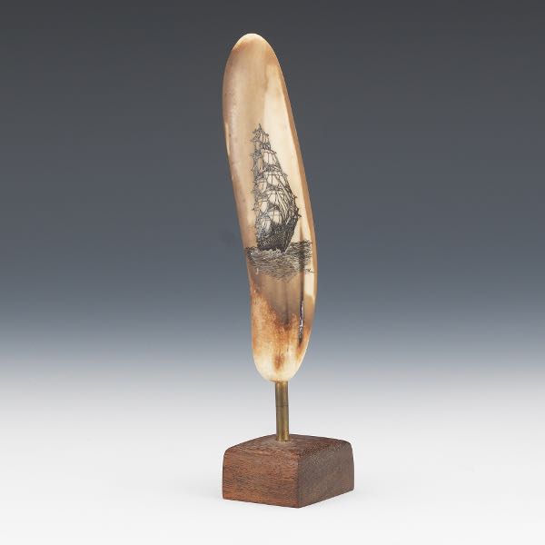 CARVED SCRIMSHAW 6 ?" Carved
