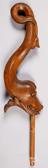 CARVED SEA SERPENT ARCHITECTUR