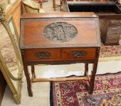 CARVED SLANT-FRONT TEAKWOOD SE
