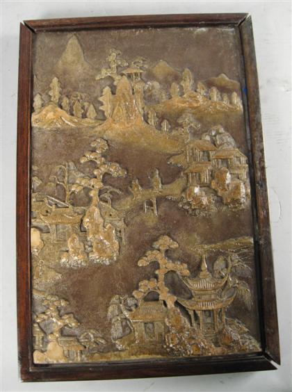 Carved soapstone Chinese