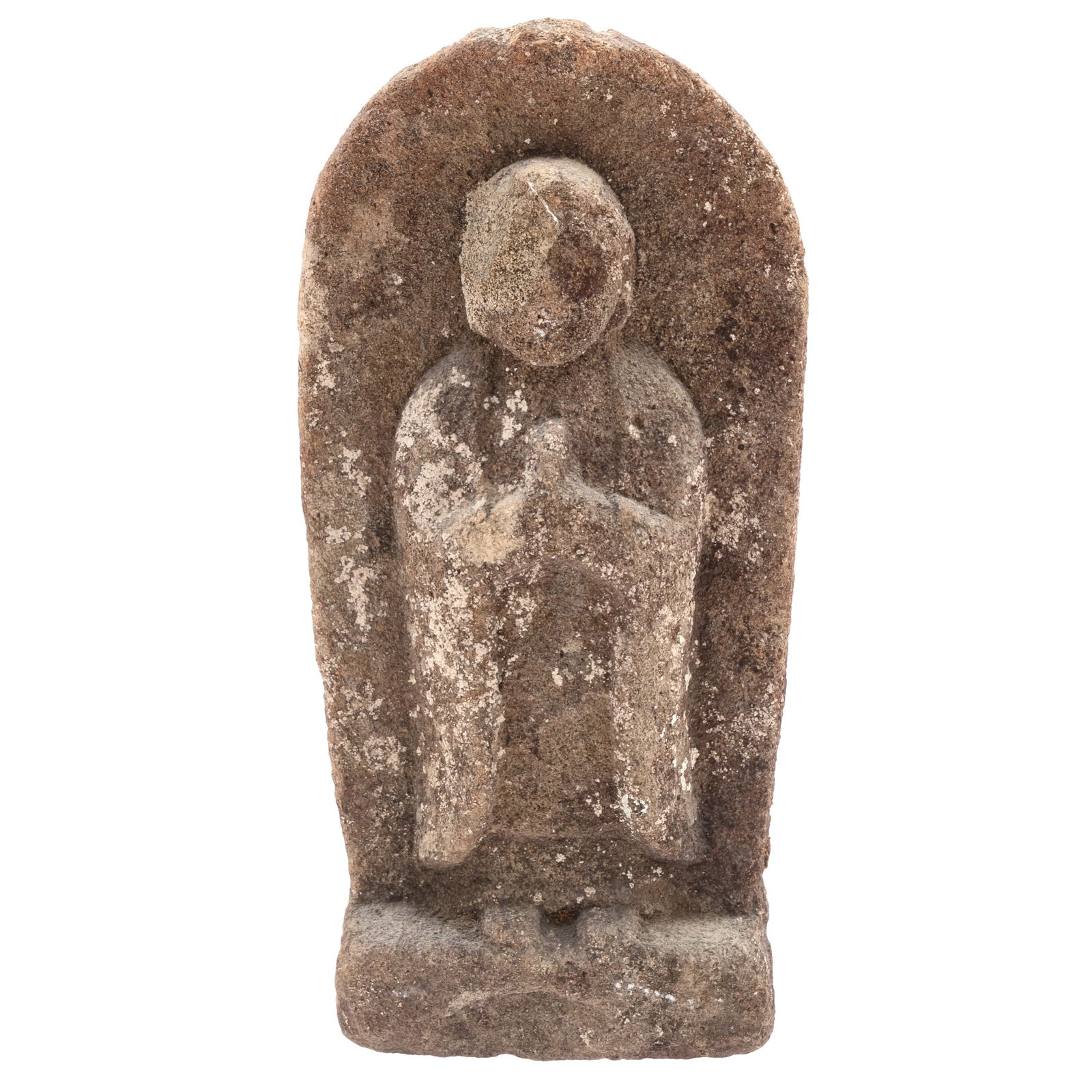 CARVED STONE JIZO BOSATSUCarved