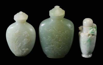 Carved Stone Snuff Bottles Chinese,
